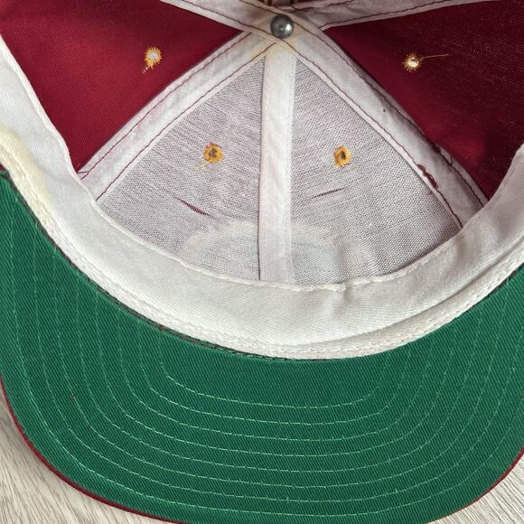Vintage 1993 Florida State Seminoles Hat SnapBack National Champs Garnet Red USA - Picture 5 of 9